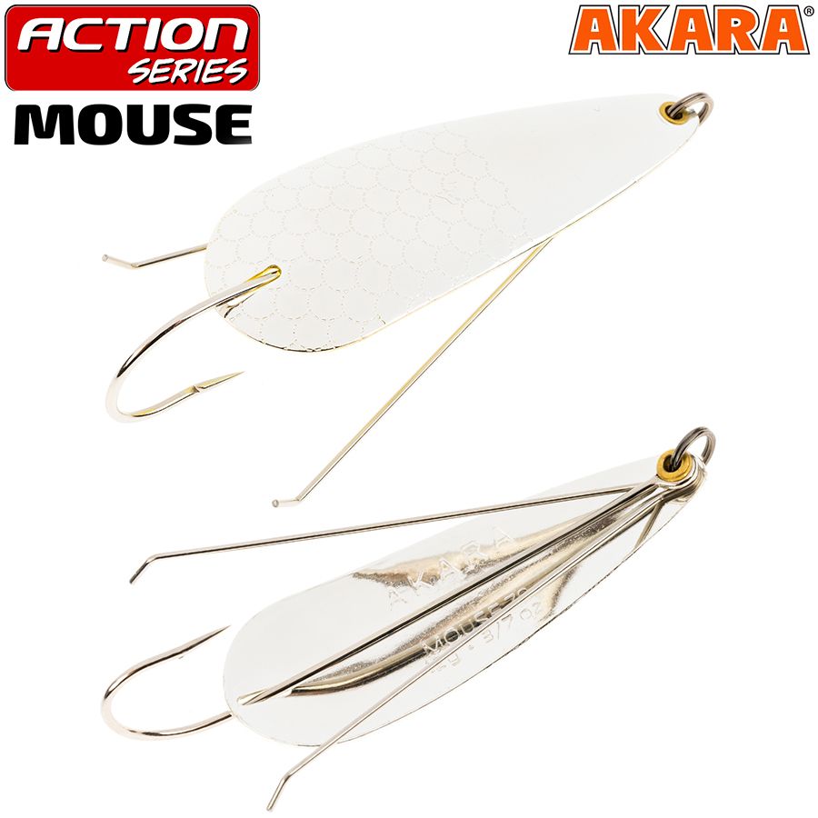 Блесна колеб. незац. Akara Action Series Weedless Mouse 70 26гр. 13/14oz. 05