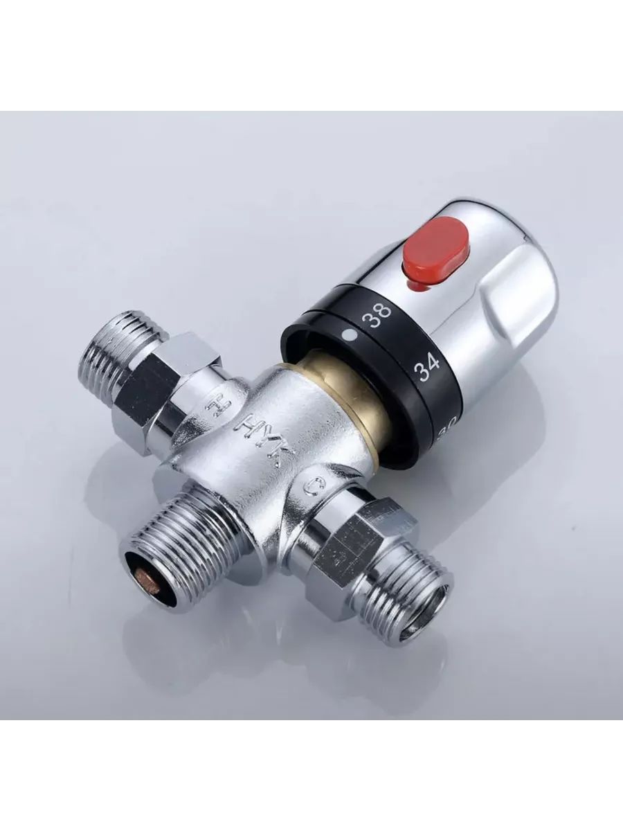 ТермостатическийсмесительныйклапанРезьбаG1/2