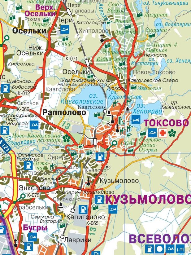 Атлас для водителей. Карта Санкт-Петербург и Ленинградская область. 24х17см, выпуск 2026г. | Driver's Atlas. Saint Petersburg and Leningrad Region Map - Ozon image 7