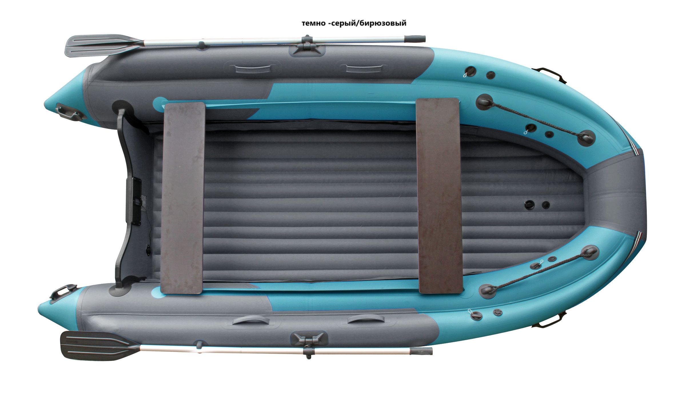 Лодка ПВХ REEF SKAT TRITON 430 NDFi (интегрированный фальшборт) НД