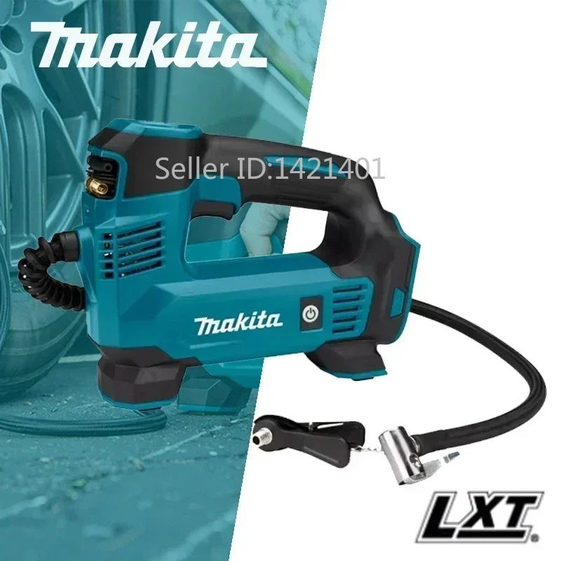 Makita18BLXTаккумуляторныйэлектрическийпортативныйнасосDMP180Z,121PSI,Накачайтешиныавтомобиля,велосипедаилиспортивныемячи