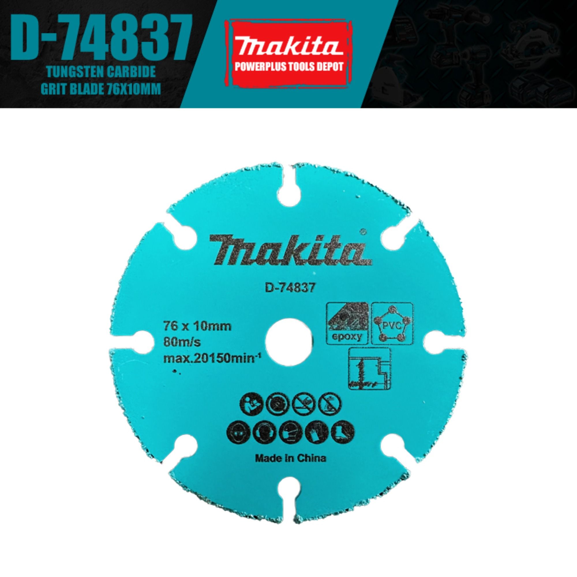 MakitaD-74837/D-77263/D-74815-5ЛезвиеотрезногокругаForDMC300DCS438Аксессуарыдляинструментов