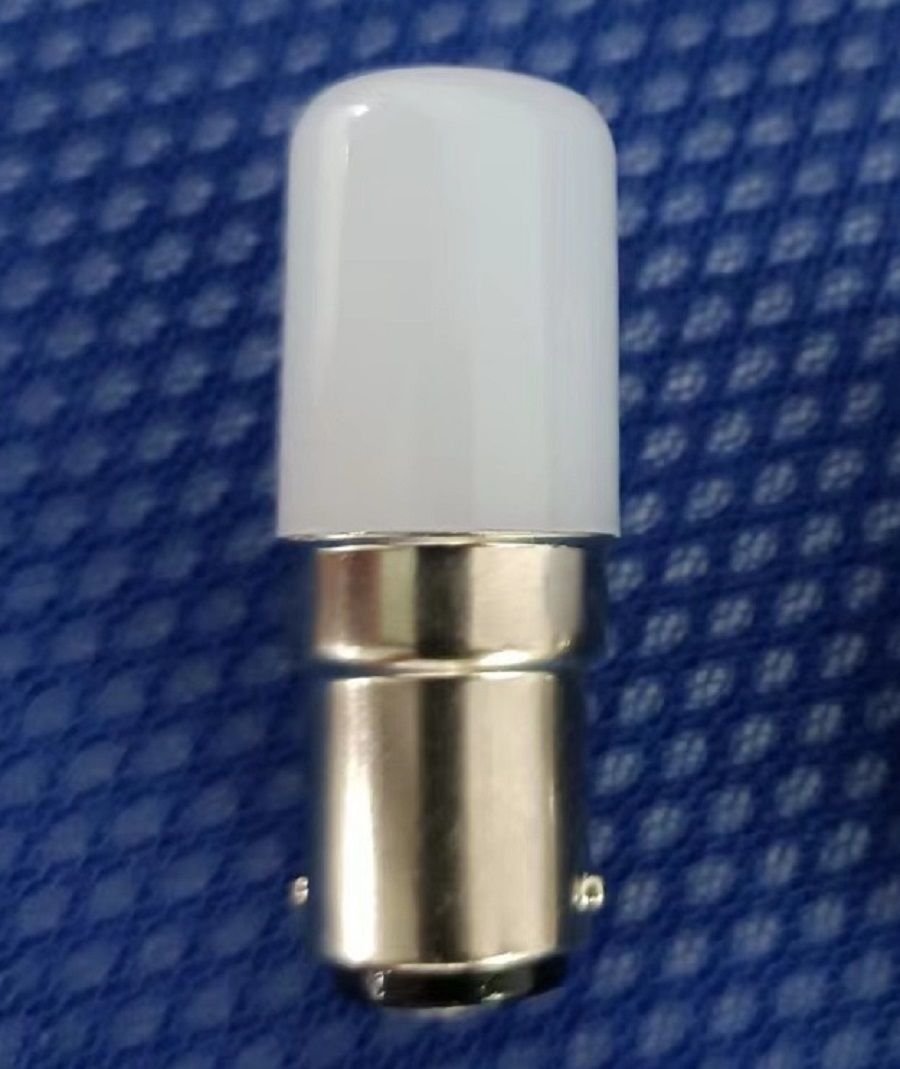 Лампочкасветодиоднаядляшвейныхмашинцокольная,BA15D,18х50мм,3W,220V