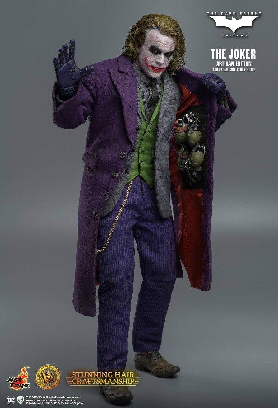 Jokerさん専用 Hot toys DX33AE, Фигурка Джокер Хит Леджер, The Dark Knight