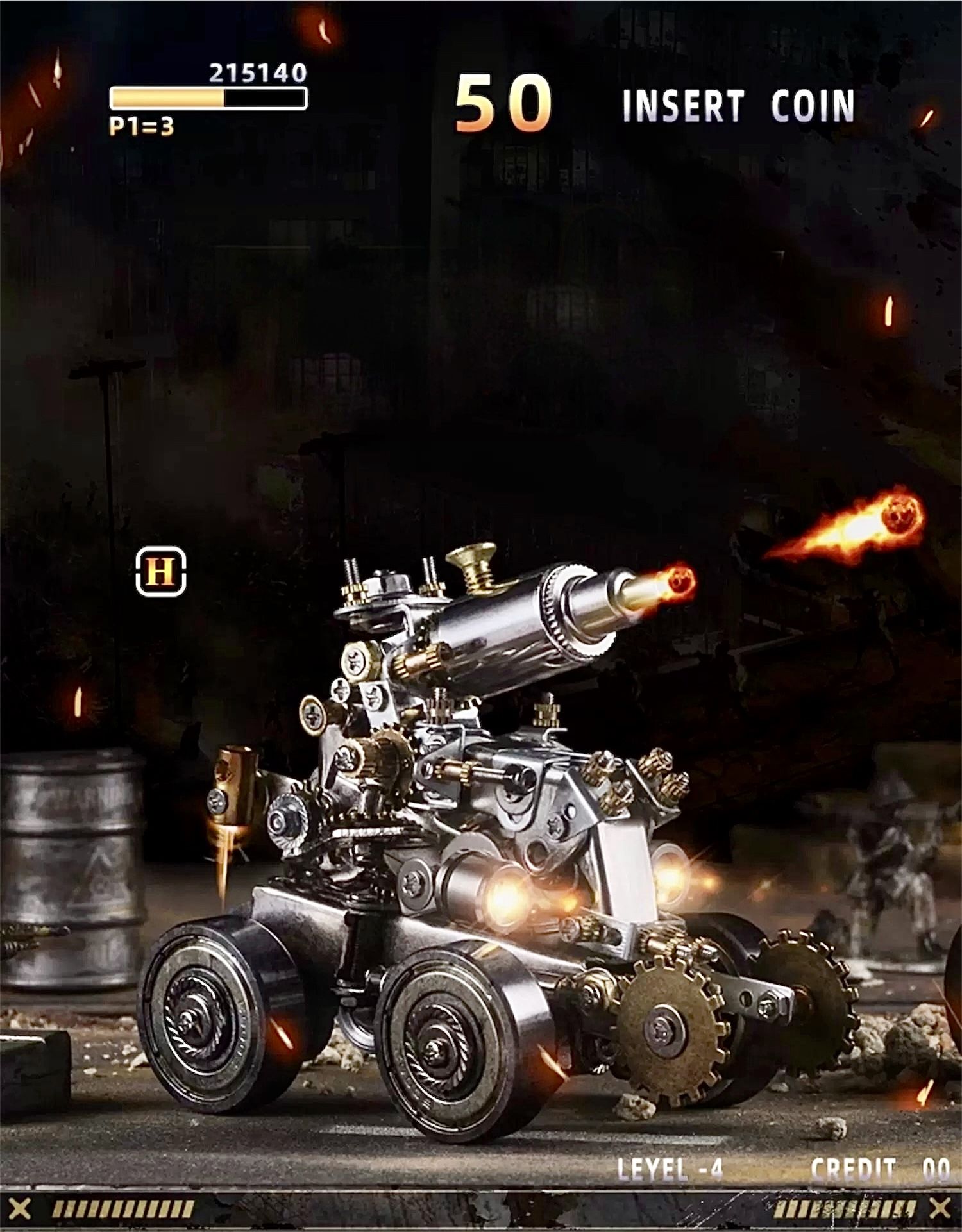 Стимпанк Бронемашина / Alloy Armored Unit Z коллекционная механическая модель для сборки (одна наугад)