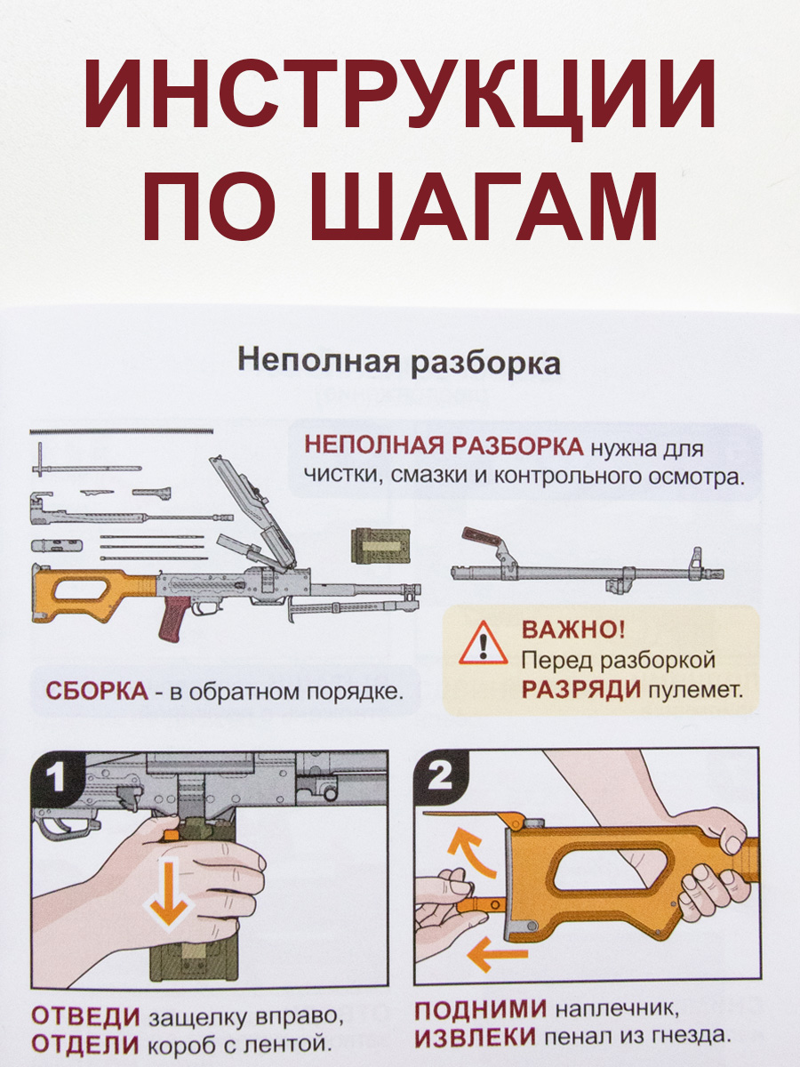 Пулемет Калашникова ПКМ/ПКП: иллюстрированный справочник по стрелковому делу | Kalashnikov Machine Gun PKM/PKP: Illustrated Guide to Marksmanship - Ozon image 4