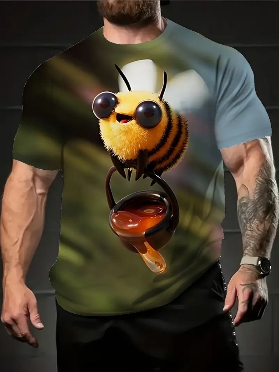 Футболкаспринтомживотных