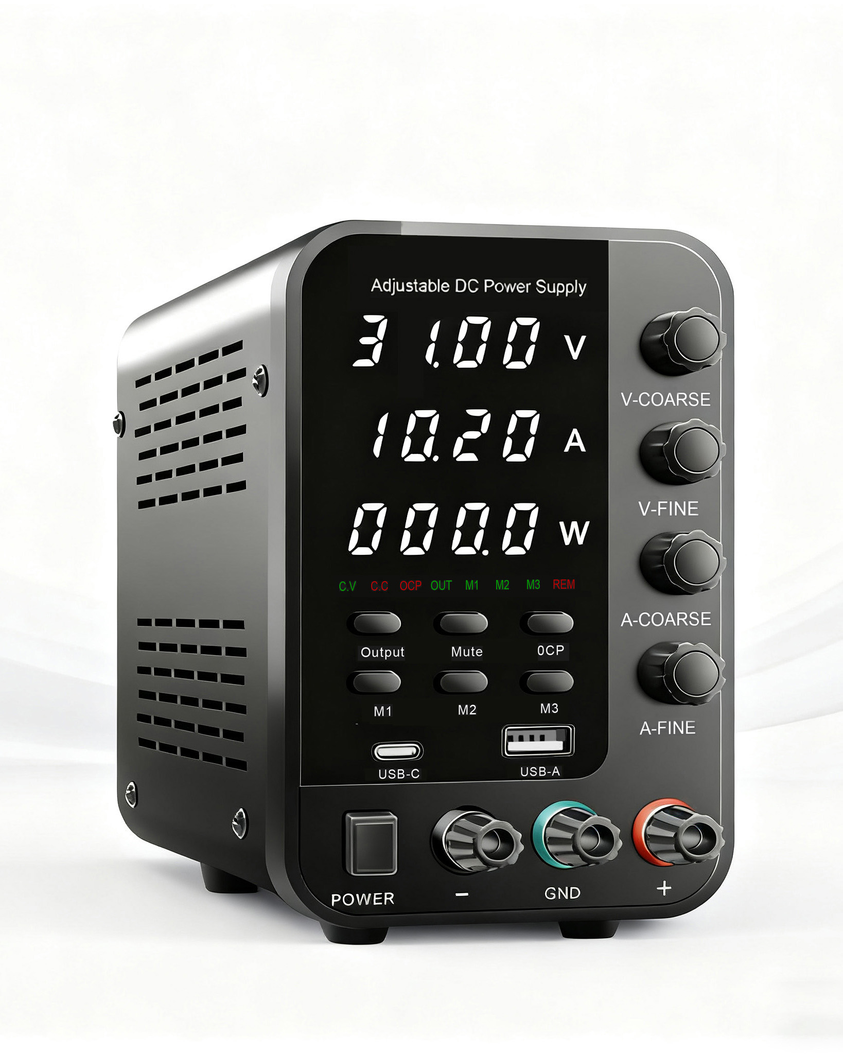 Регулируемыйисточникпитанияпостоянноготока,30V10A,цифровойдисплей,регуляторнапряжения,коммутация,высокаямощность,Лабораторныйблокпитания