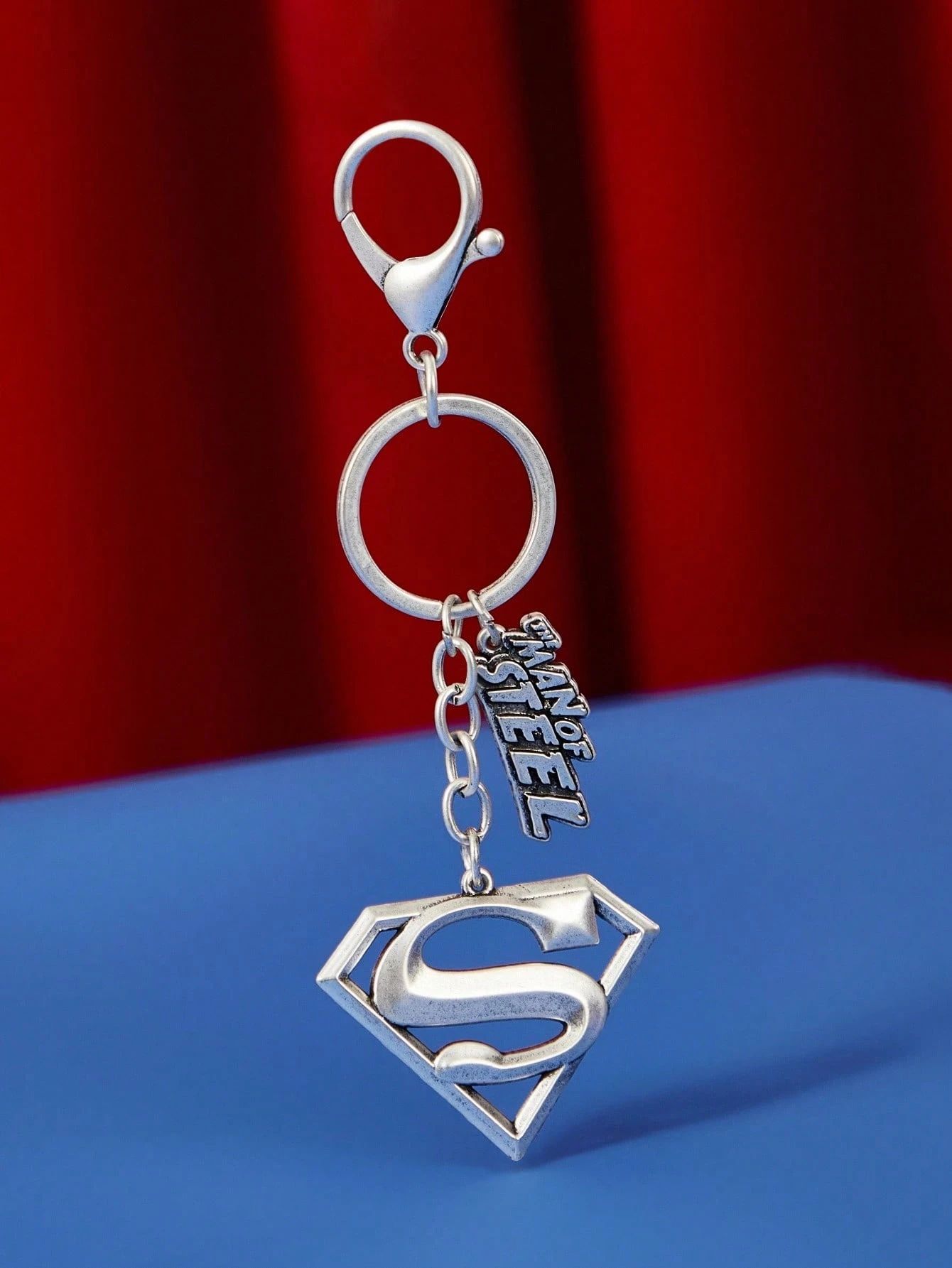 Супермен / Superman Брелок-подвеска Полу-3D логотип