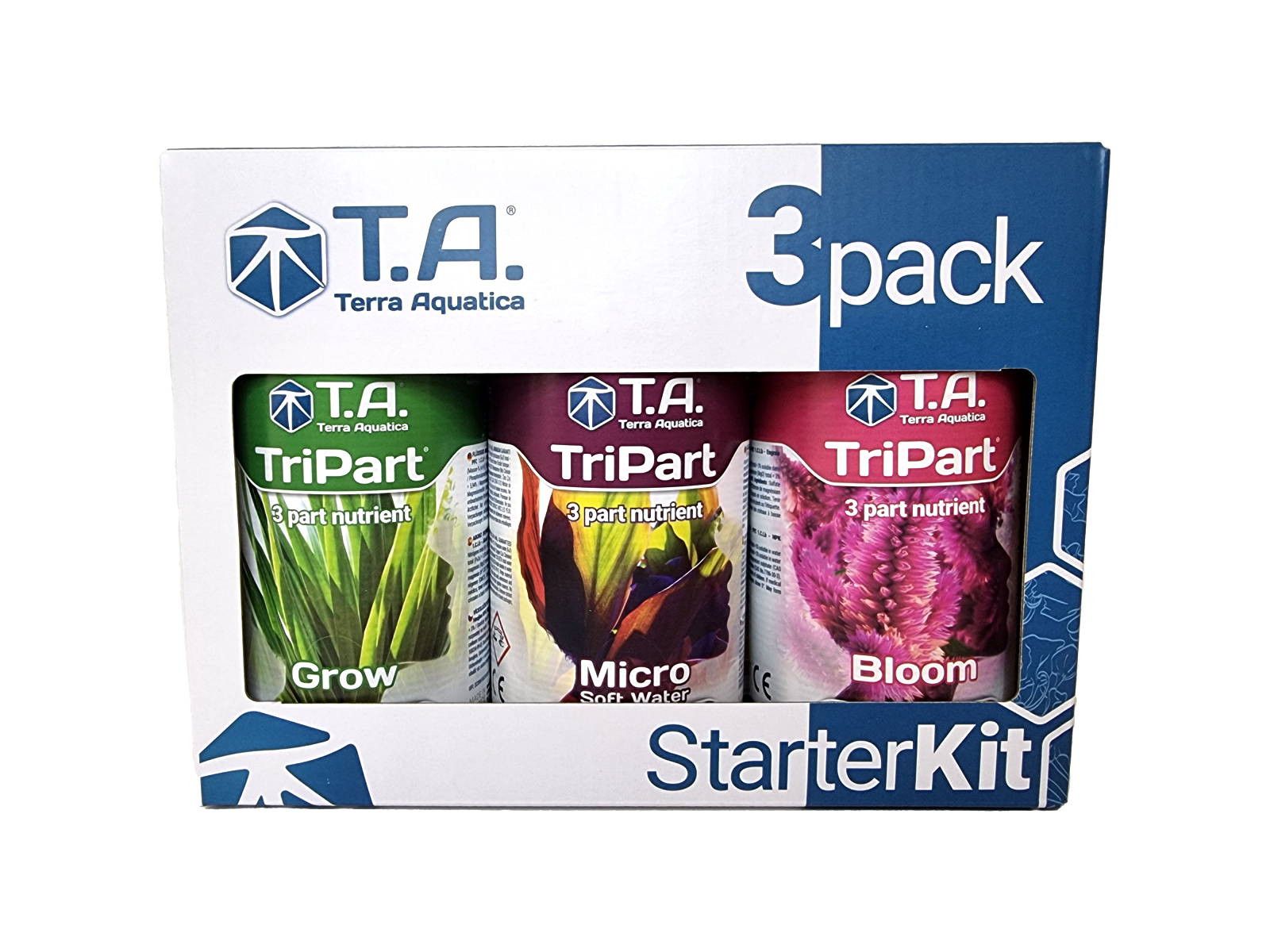 КомплектудобренийTriPartSW(FloraSeries)3х0,5л.(Grow+Bloom+MicroSW)