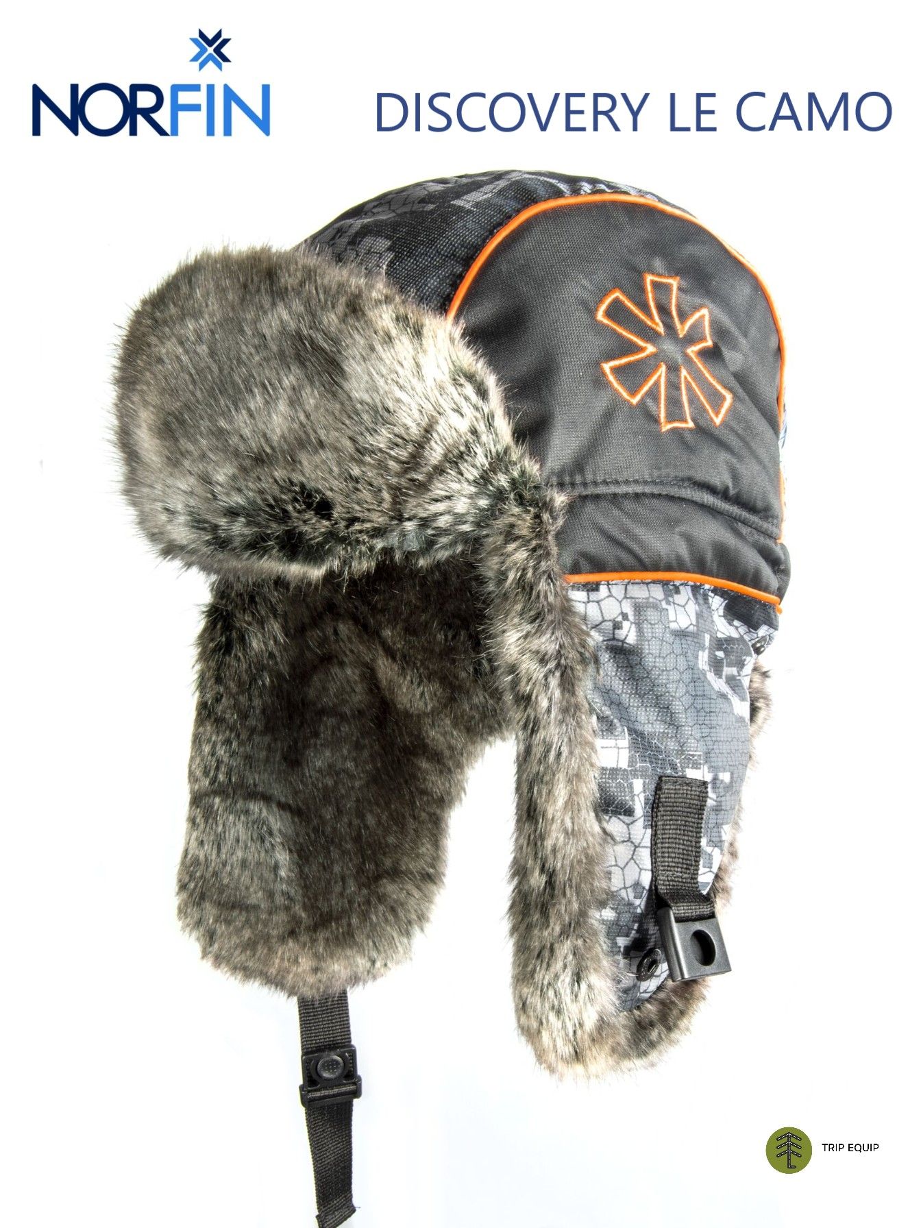 ШапкаушанкаNorfinDISCOVERYLECAMO