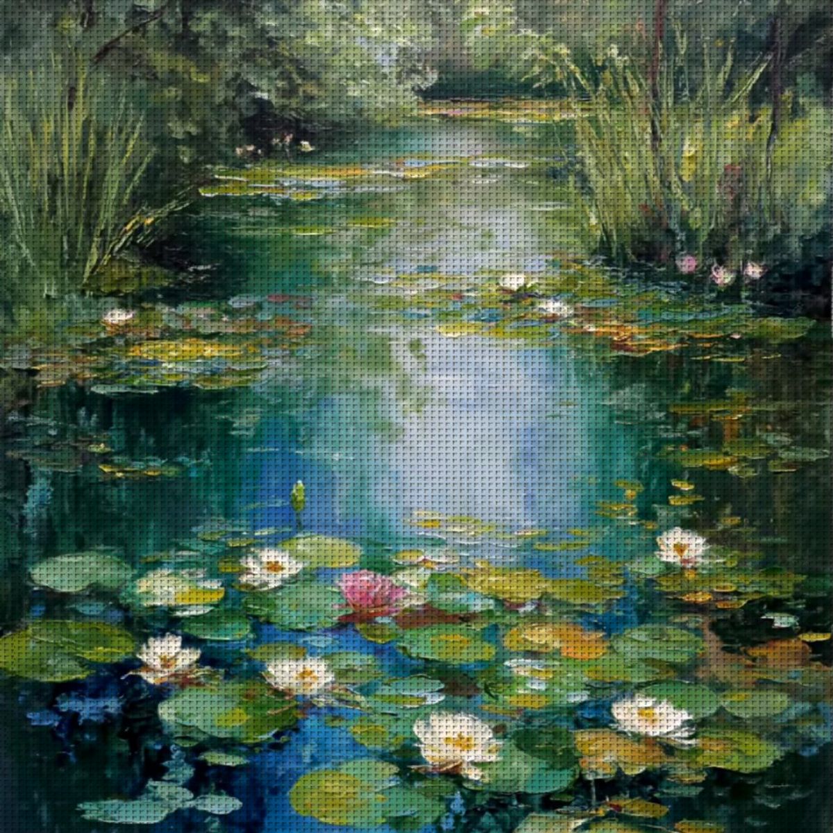Наборыдлявышивки,40x40cm,14ct,наборыдлявышивкикрестом,"Кувшинывозере"