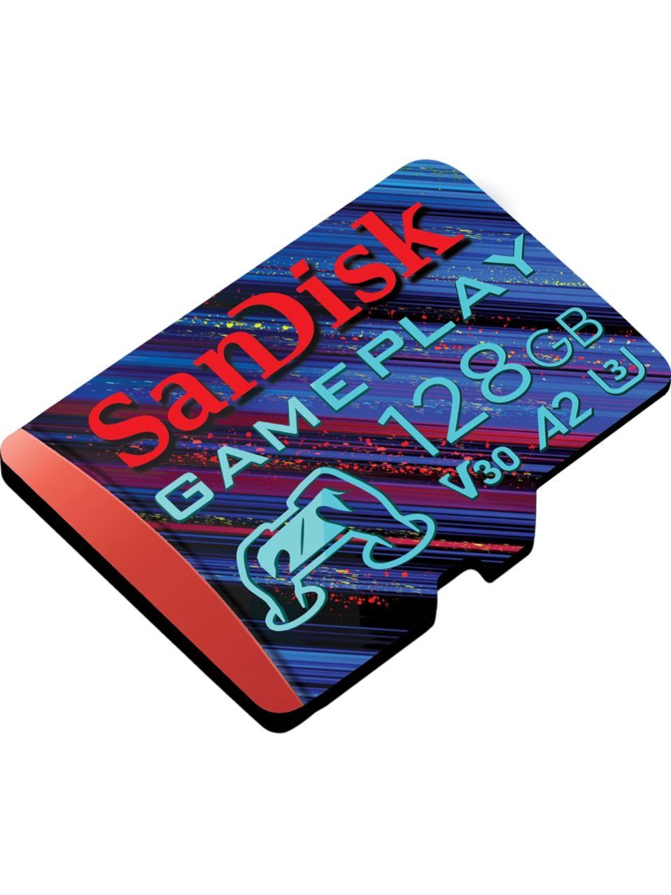 SanDiskGamePlay128GBMicroSDкартапамяти(190/90Мб/с)A2U3