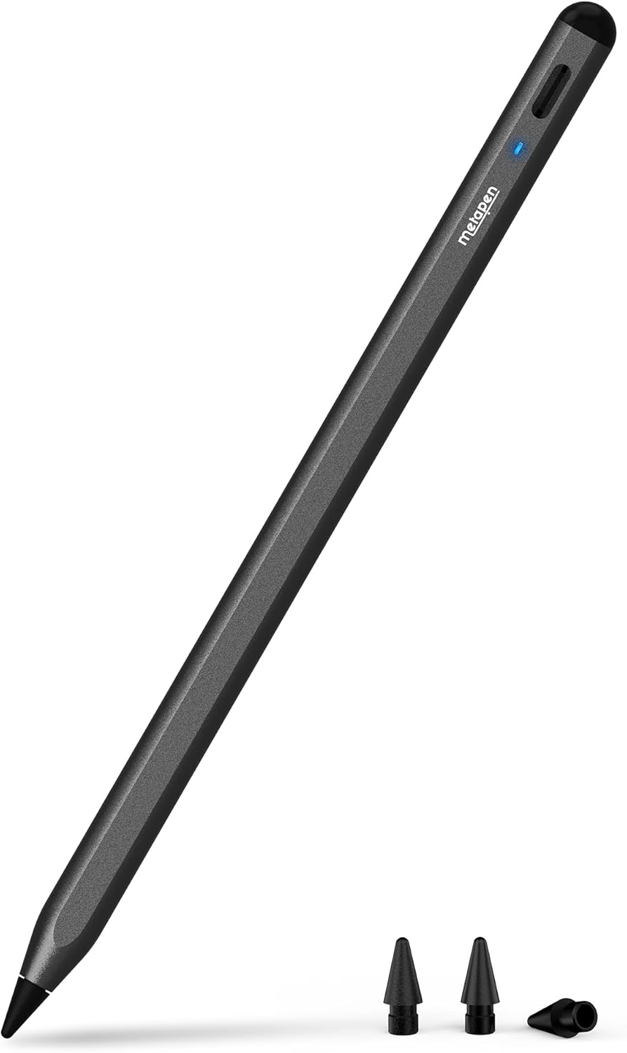 Metapen Pencil A8, 2X Faster Charge, Tilt Sensitive, Palm Rejection