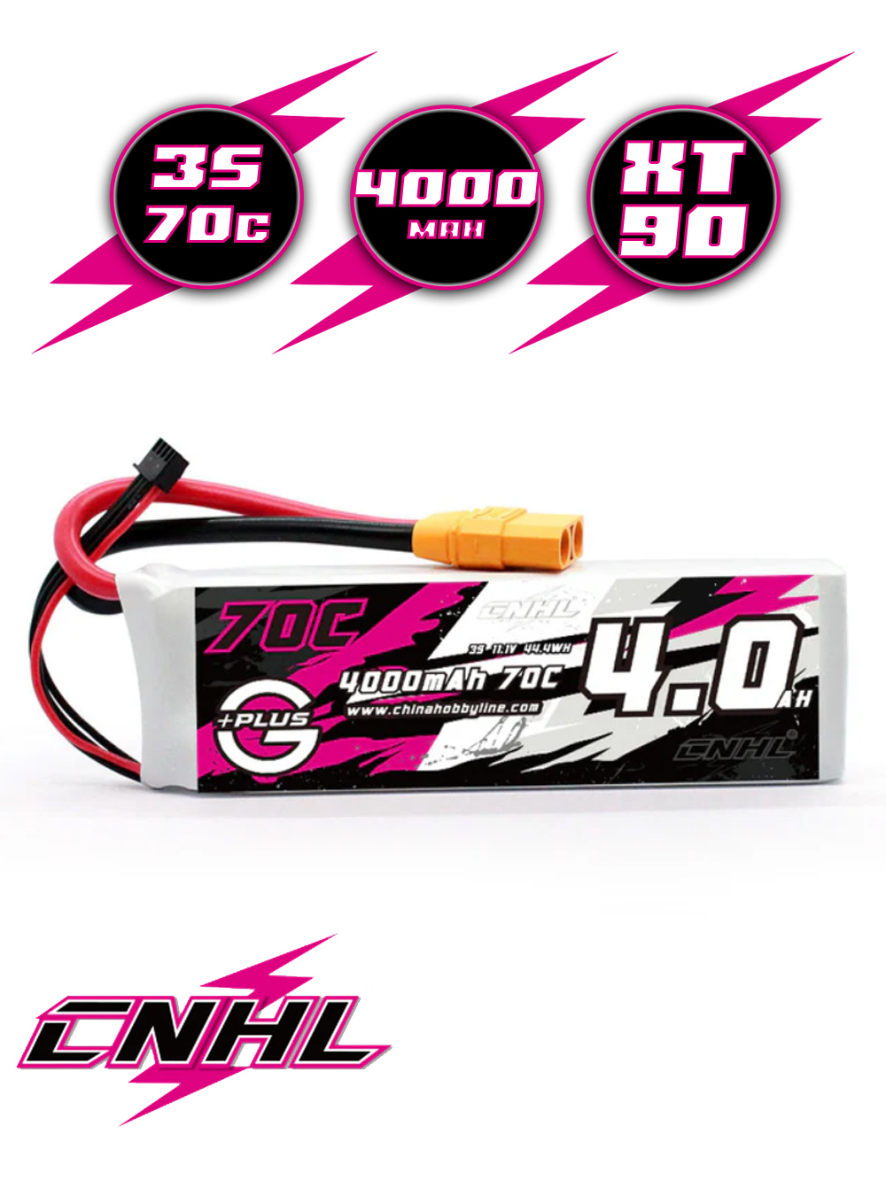 CNHL G+PLUS 4000mAh 11.1V 3S 70C Lipo battery CNHL G+PLUS 4000mAh 11.1V 3S 70C Lipo battery