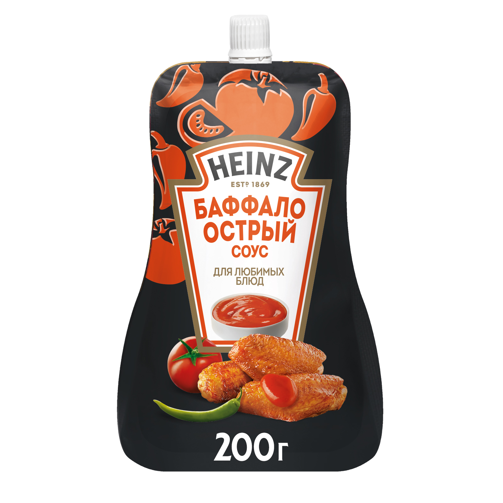 Соус Heinz Баффало, острый, 200 г