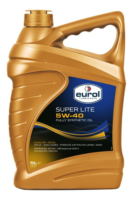 EUROL SUPER LITE 5W-40 Масло моторное, Синтетическое, 5 л #1