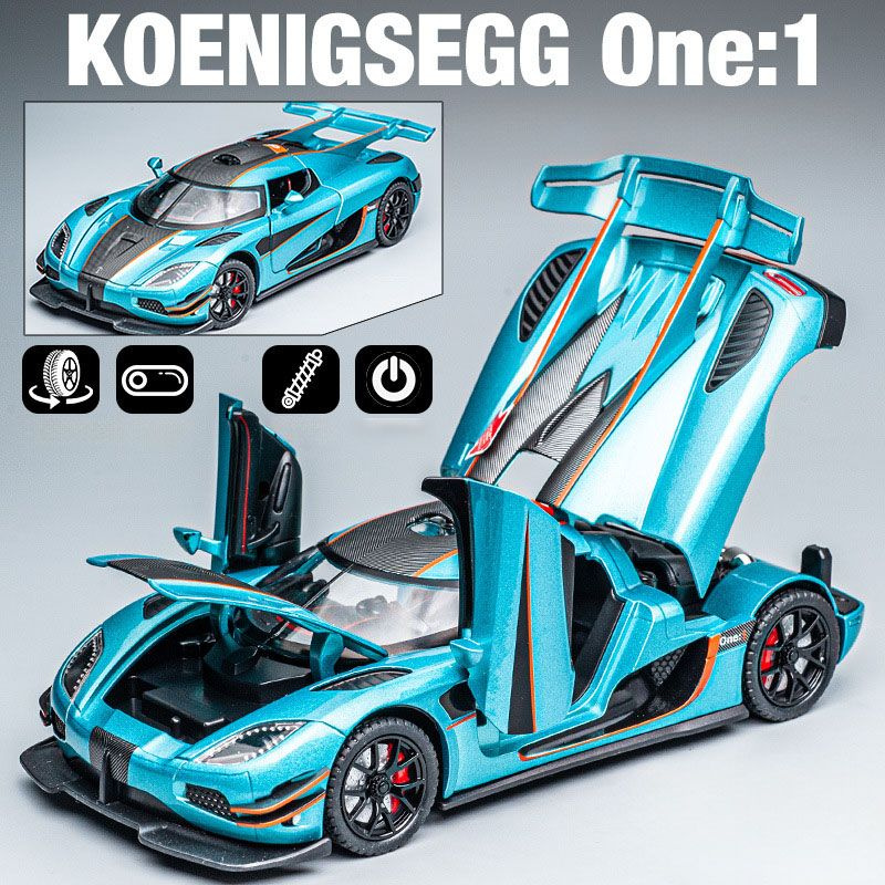 Масштабная модель Koenigsegg one1 / Масштаб 1:24 - купить с доставкой ...