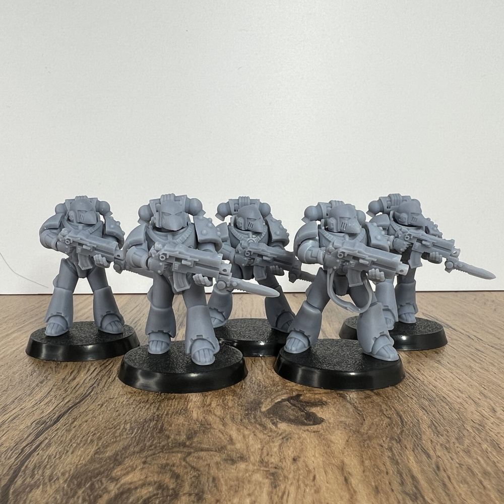 Warhammer 40000 Legion MKVI Tactical Squad / Набор миниатюр для настольной  игры