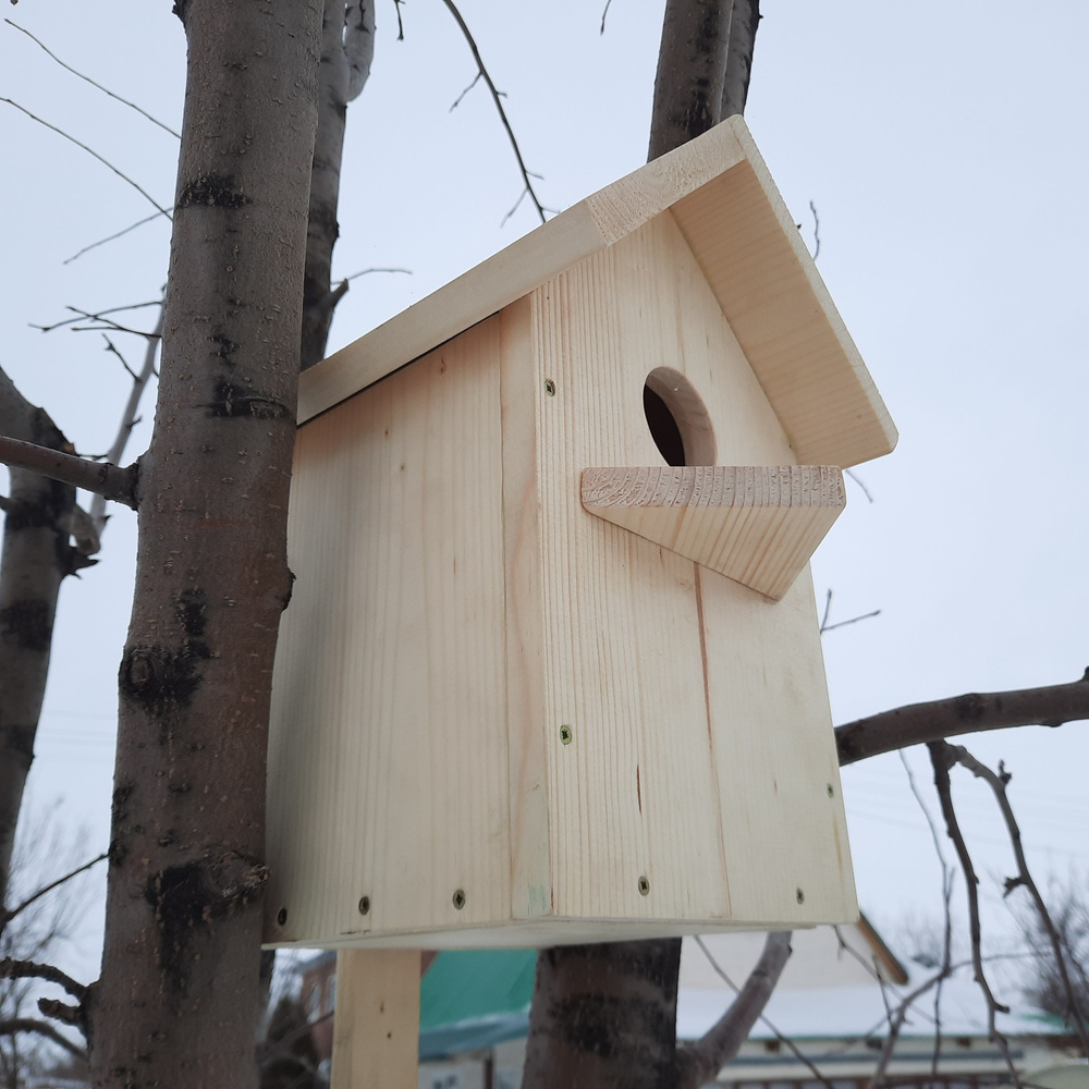 Скворечник домик для скворца из дерева - купить с доставкой по выгодным ...