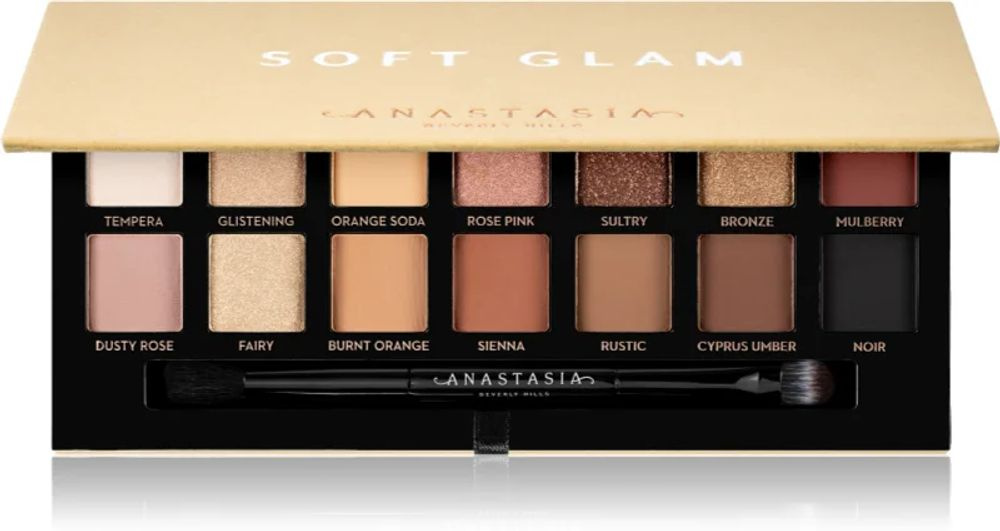 Палитра теней для век Anastasia Beverly Hills Palette Soft Glam 14x0, 74 г #1