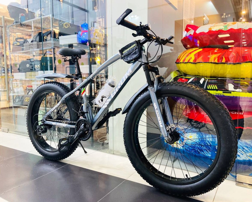 Fatbike Горный велосипед Фэтбайк GROM, 26*4.0 дюймов / взрослый ...