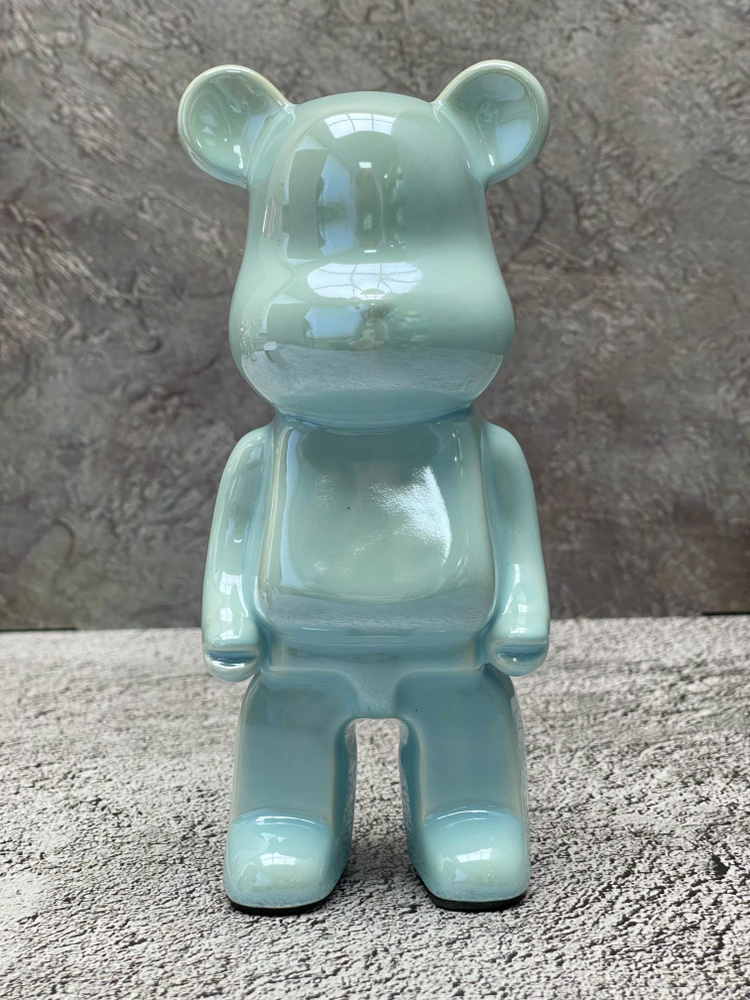 Статуэтка мишка Bearbrick, фигурка бербрик, керамика #1