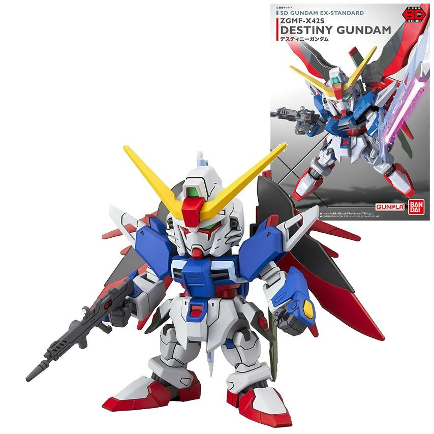 Фигурка Bandai Hobby SD Ex 09, Destiny Gundam, Gunpla 8cm #1