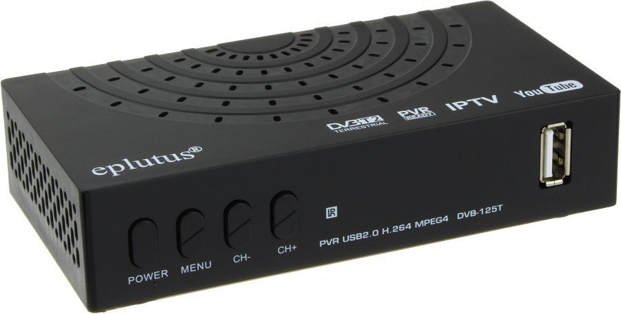 Eplutus ТВ-ресивер DVB-125T , черный #1