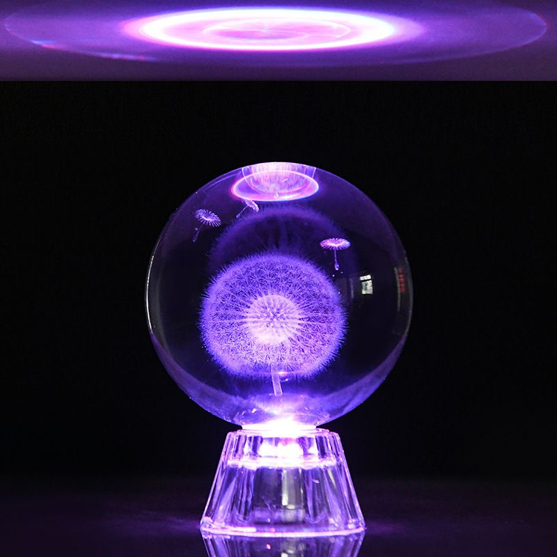 Хрустальное стекло, стеклянный шар со звездным небом, украшение, милый ...