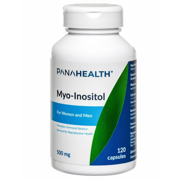 Myo-Inositol / Мио-Инозитол 500 мг 120 капсул купить на OZON по низкой ...