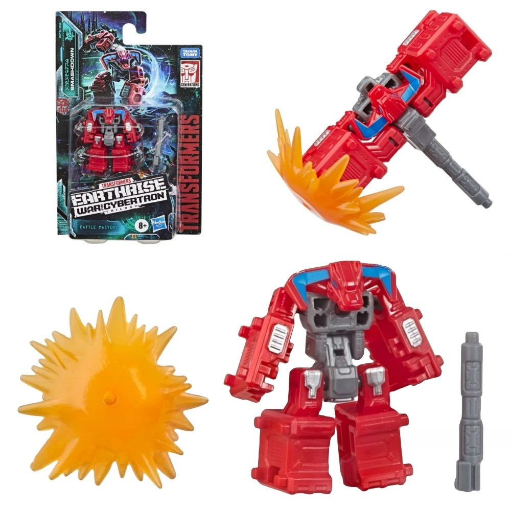 Трансформеры Hasbro Игрушка Transformers Earthrise War For Cybertron Trilogy WFC-E2 Smashdown 6cm  #1