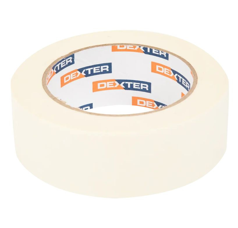 Малярная лента Dexter 82664797 38 мм 50 м, 1 шт - купить с доставкой по ...