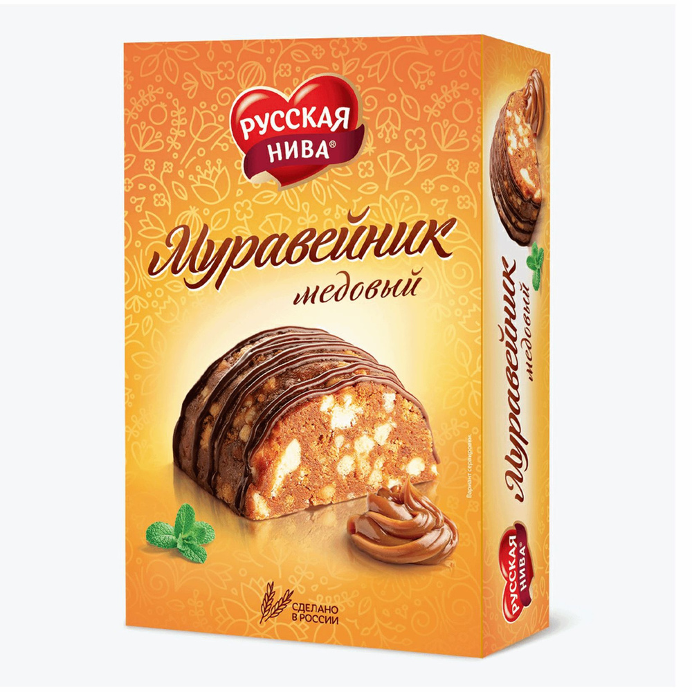 Торт Русская Нива Муравейник медовый 340 г - купить с доставкой по ...