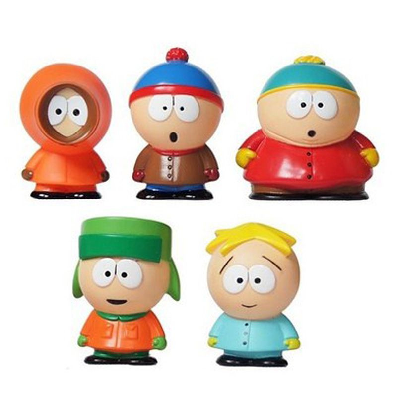 аниме фигурки Набор Южный Парк / South Park: Кенни, Стэн, Эрик Картман ...