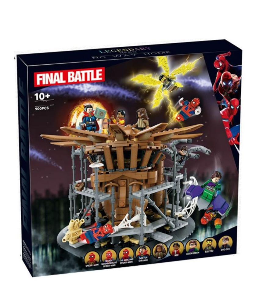 Конструктор Супергерои: финальная битва /900 деталей - купить с ...