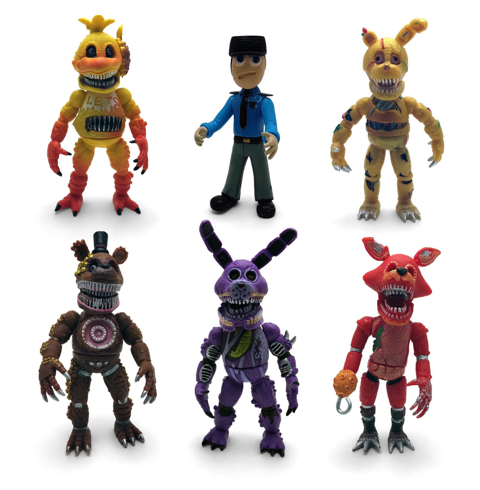 Вдохновленные игрой Five Nights at Freddy Action Figures Toys (FNAF) Игрушка  #1