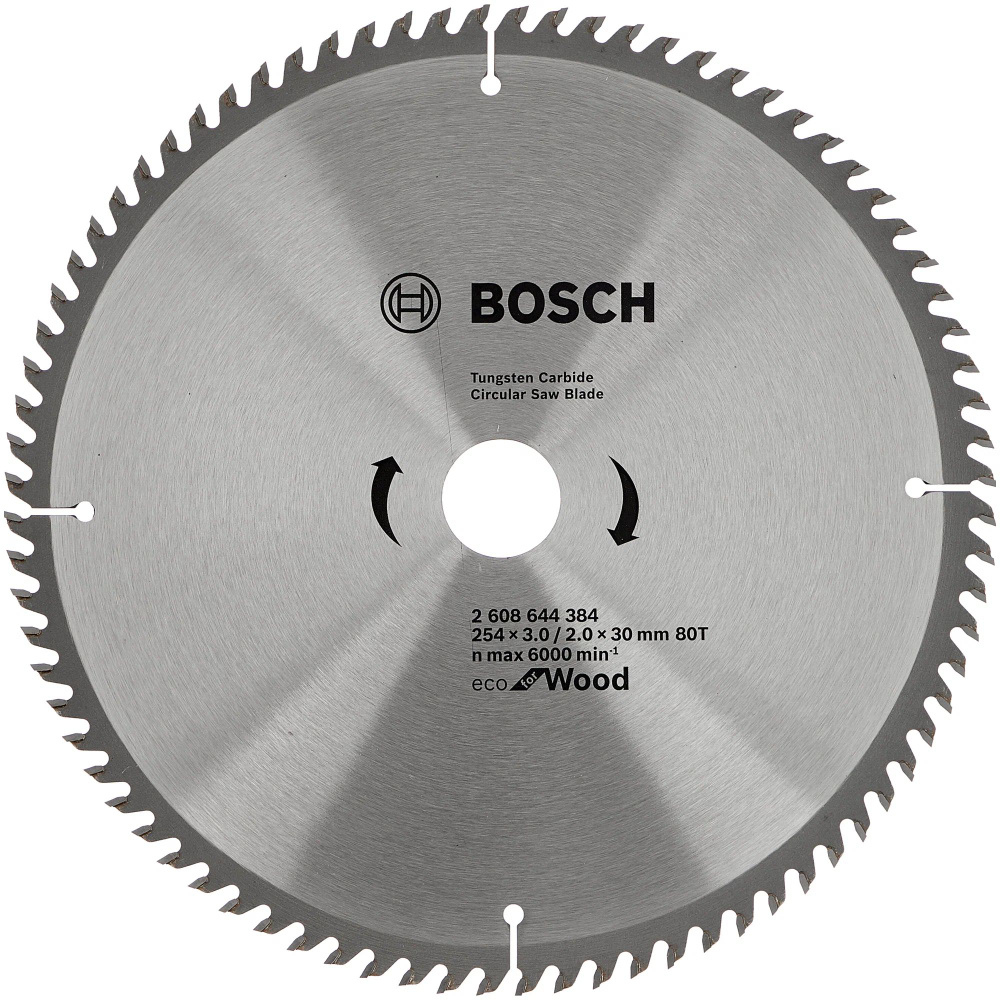 Bosch Диск пильный 254 x 2 x 30; 80  зуб. #1