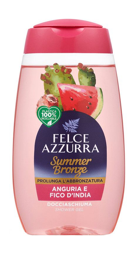 Гель для душа с ароматом арбуза и индийской фиги Summerbronze Watermelon And Prickly Pear Shower Gel, #1
