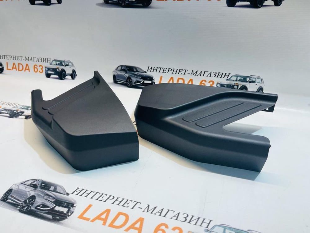 Заглушки порогов 2шт Rival New BMW-Style, New Black, Silver купить по ...