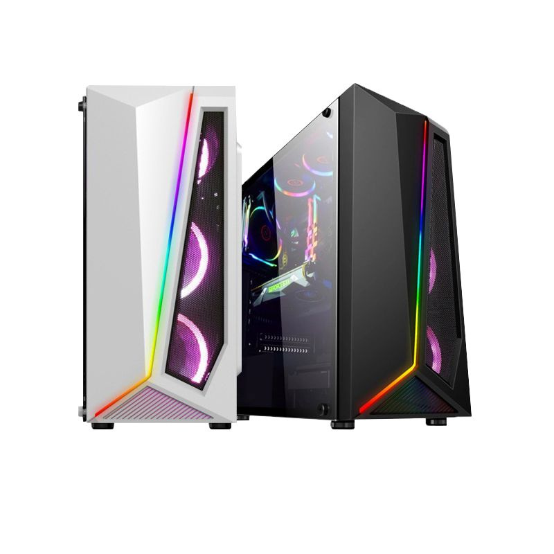Компьютерный корпус Прозрачный боковой корпус игрового компьютера цвета ...