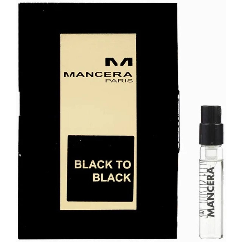 Mancera Вода парфюмерная BLACK TO BLACK 2 мл #1