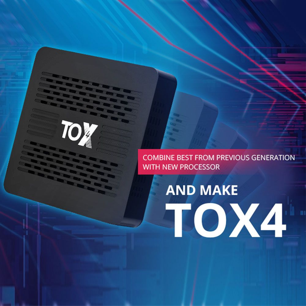 Медиаплеер Ugoos TOX3-2я, TF, RJ-45 Ethernet, USB Type-C, USB, синий,  Android купить по низкой цене с доставкой в интернет-магазине OZON  (1524401013)