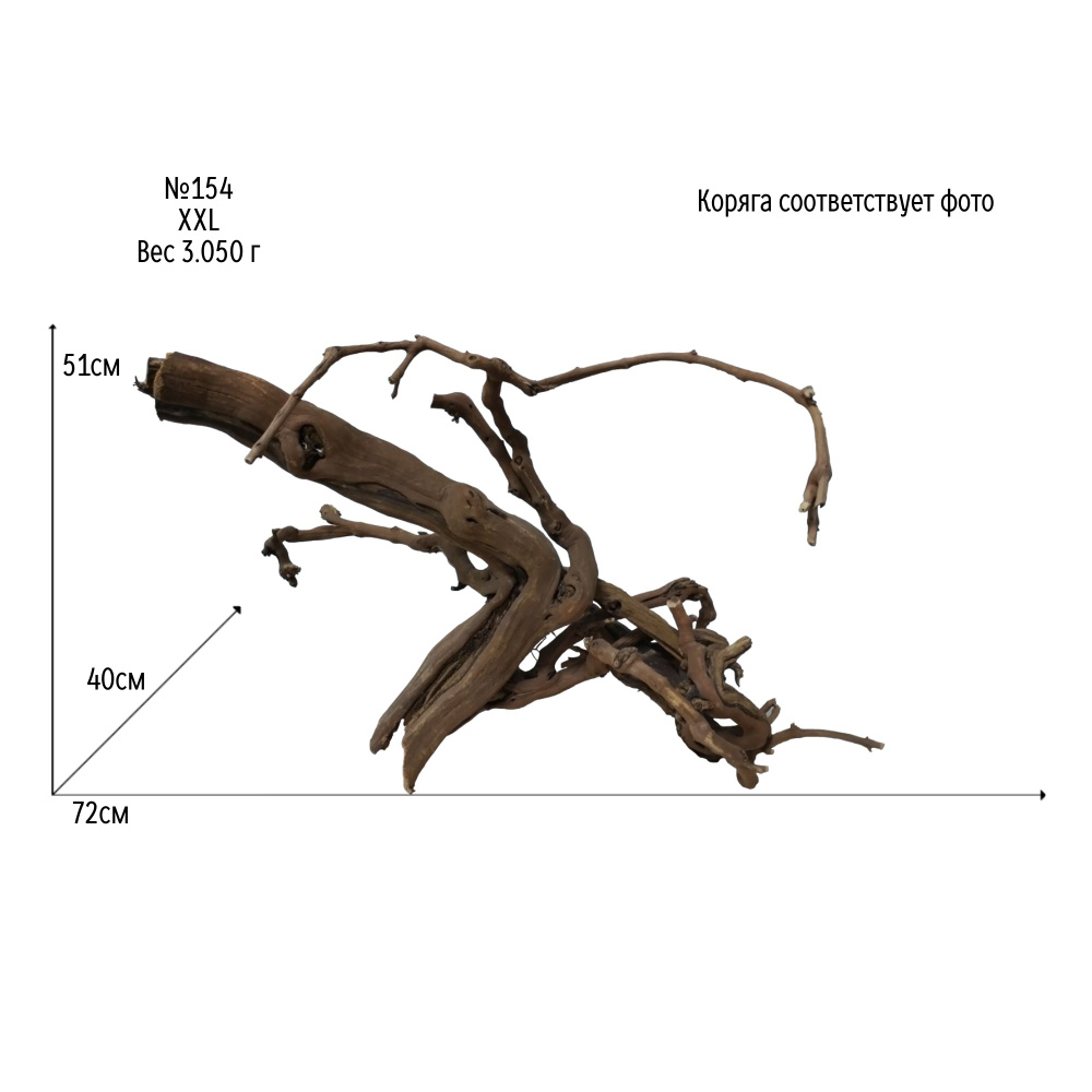 ЕОНК - Коряга для аквариума 
