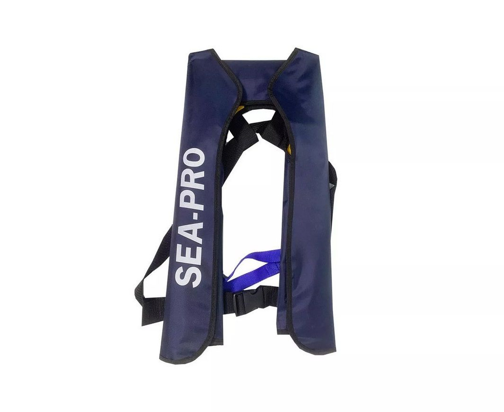 Автоматический спасательный жилет Sea-Pro само надувной цв. синий для ...