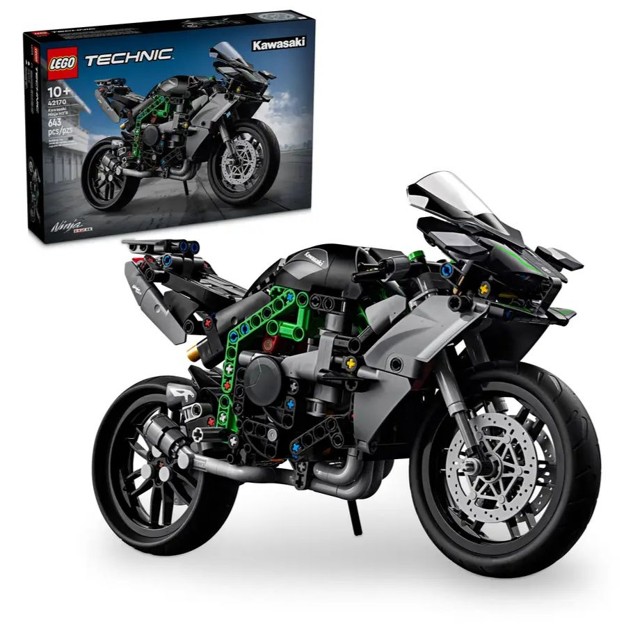 Новый LEGO Technic 42170 Kawasaki Ninja H2R Motorcycle #1