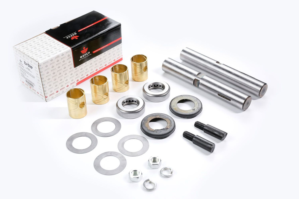 Шкворень ГАЗ-53, 3307, 3309 в сборе с подшипниками (комплект) ФАРЕР ...