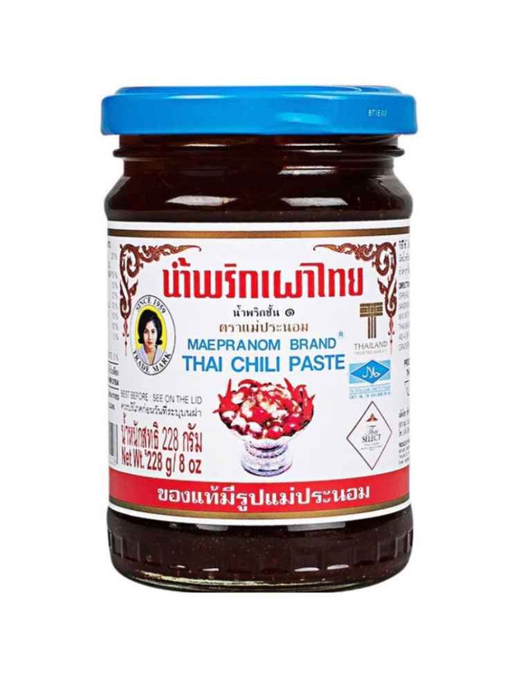 Тайская Чили паста 228 гр Mae Pranom Thai Chili Paste - купить с ...
