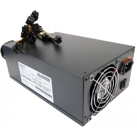 Segotep Блок питания компьютера SG-2000W, 2000 Вт (SG-2000W) - купить с ...