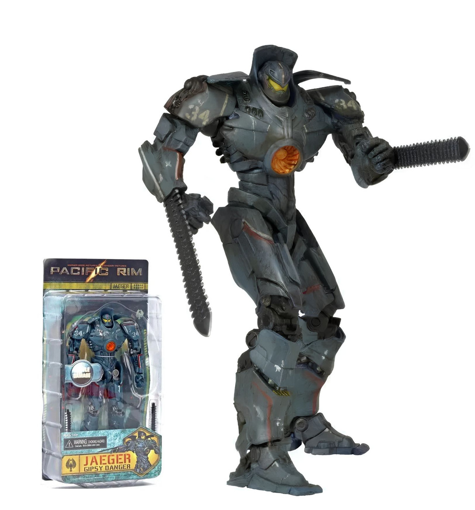 Фигурка Тихоокеанский рубеж егерь Бродяга / Pacific Rim jaeger Gipsy Danger  (18см)